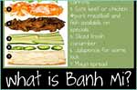 Banh Mi Belize is a Vietnamese and Thai influenced cuisine located inside Lola's Pub in front of the Belize Bank in San Pedro.
